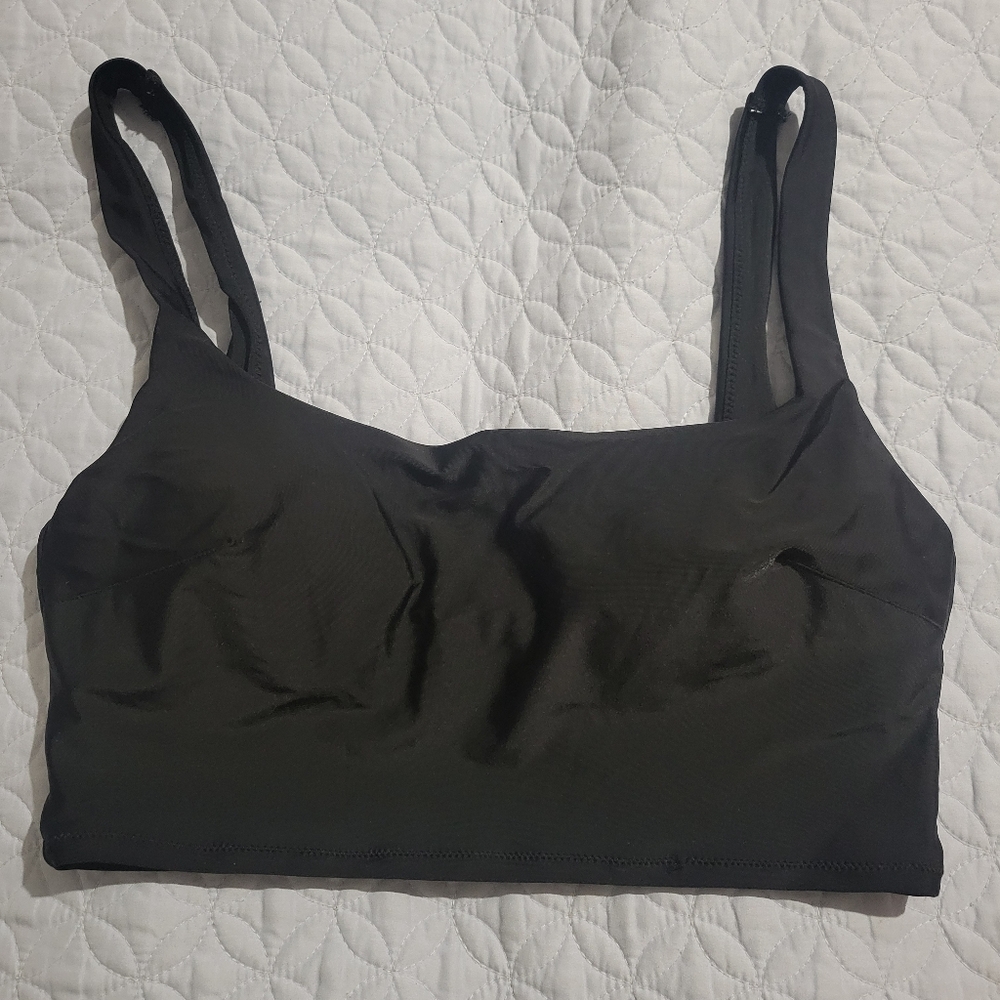 Black Women's Top Swim
